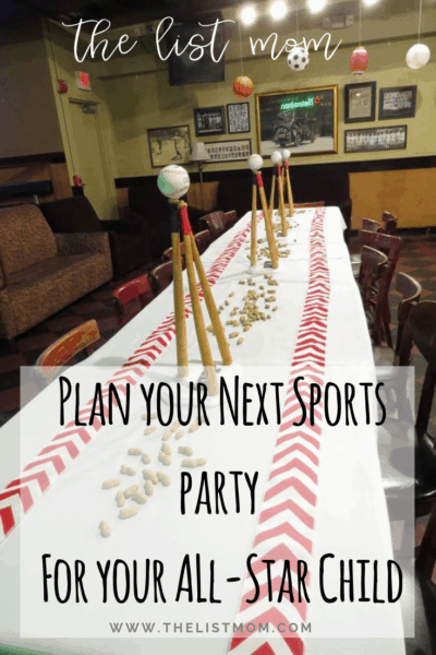 All Star Sports Themed Party