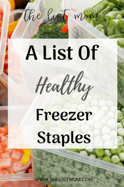 A List of Healthy Freezer Staples